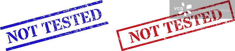 未测试的纹理划痕印章水印图片素材