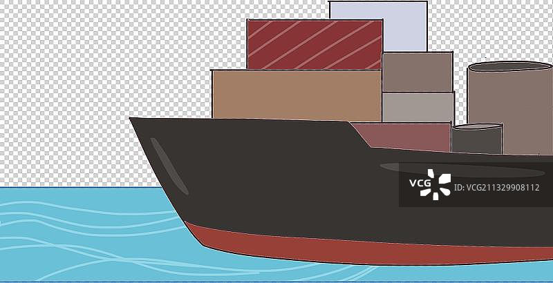 轮船元素图片素材