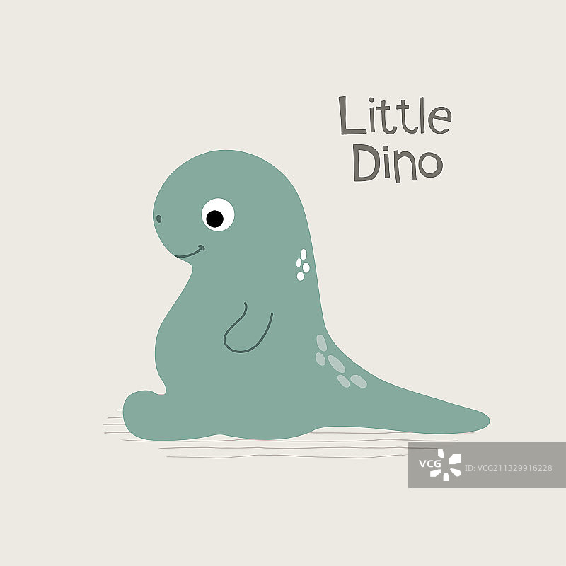 有趣的卡通小恐龙图片素材