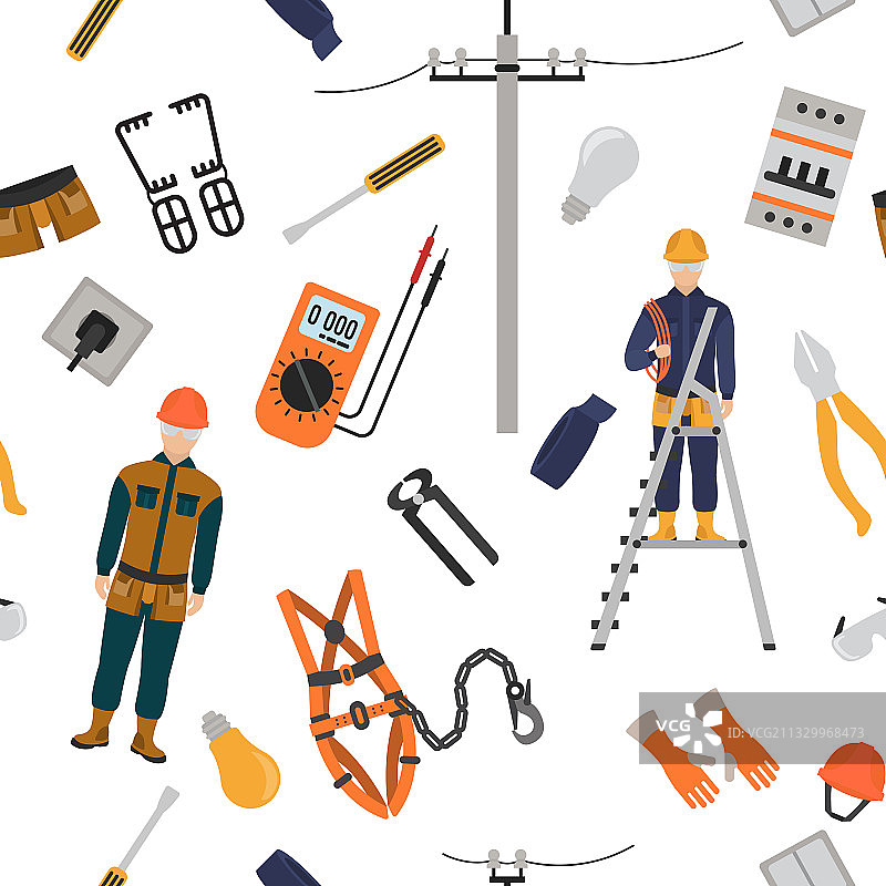 职业和行业系列：电工工具图片素材