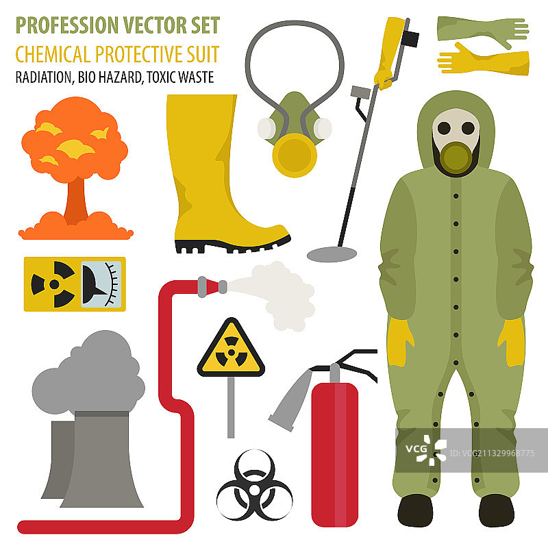 化学防护职业群像图片素材