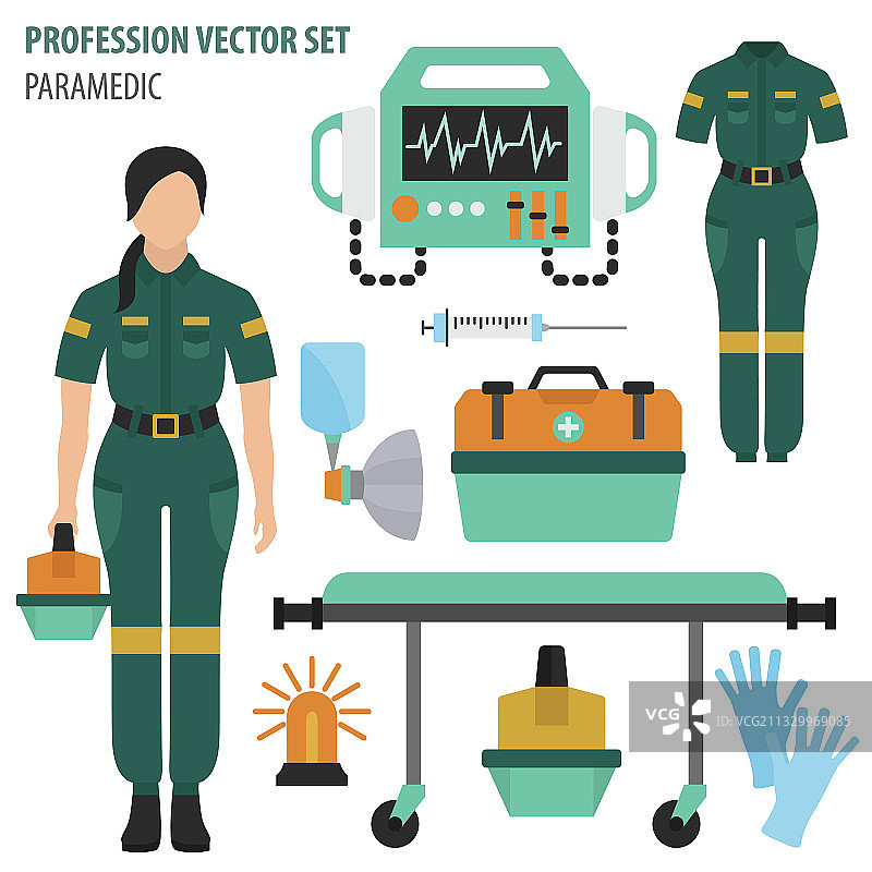 职业与行业：急救人员图片素材