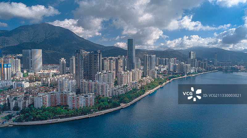 深圳沙头角山海之间图片素材