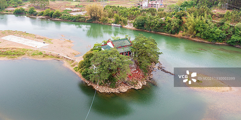 广西贺州浮山寺景区图片素材