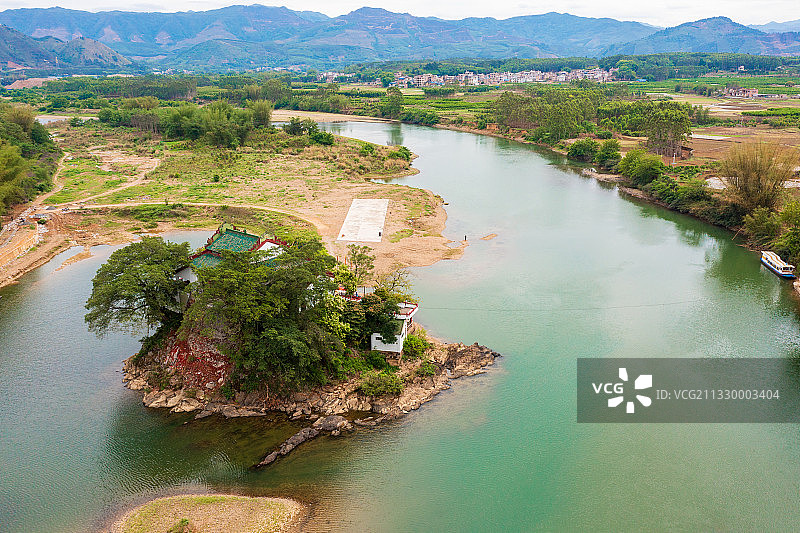 广西贺州浮山寺景区图片素材
