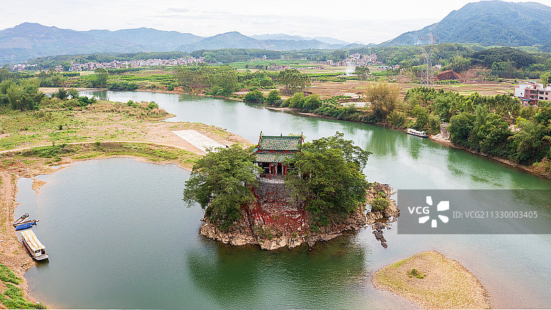 广西贺州浮山寺景区图片素材