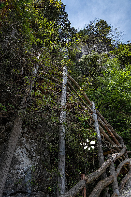 广元市朝天区曾家山风景区石笋坪景点图片图片素材