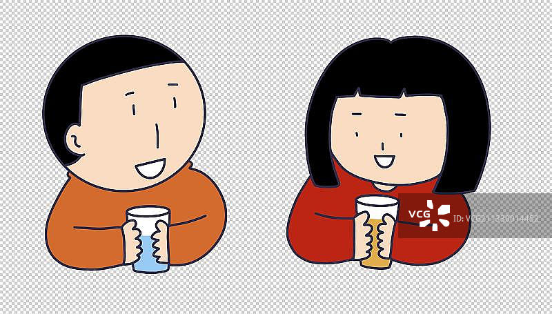 元素：相亲的人物图片素材