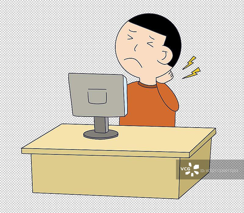 元素：颈椎病图片素材