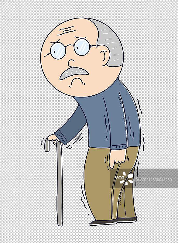 元素：老人图片素材