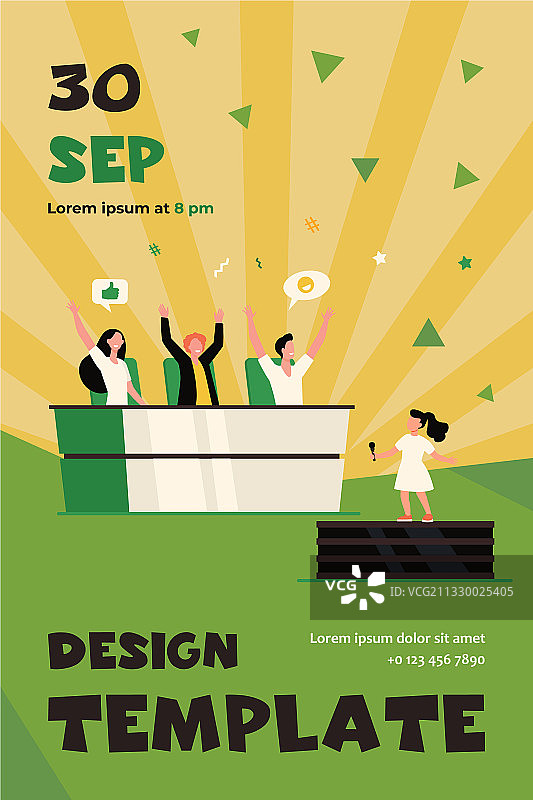 儿童才艺表演图片素材