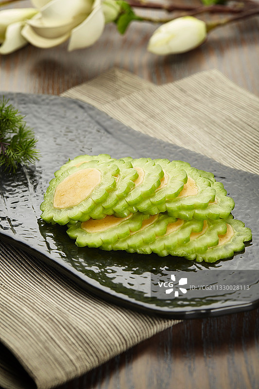 凉拌苦瓜图片素材