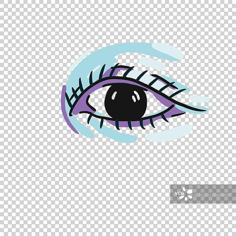 一只眼睛图片素材