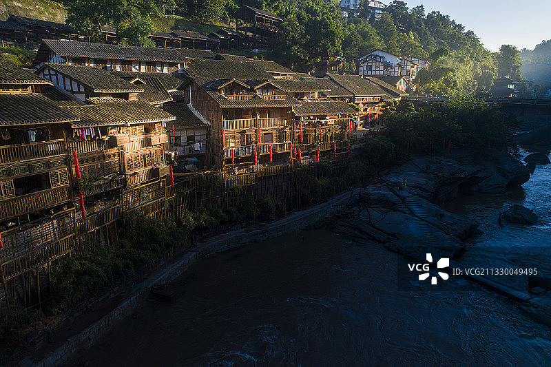 中山古镇图片素材