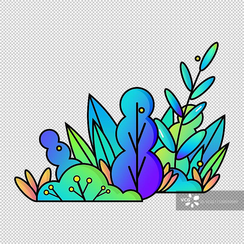 叶子元素图片素材