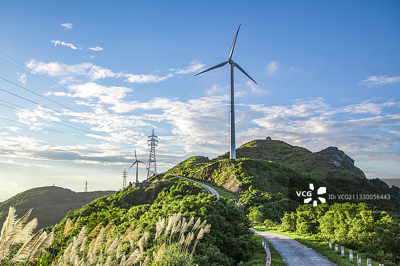 云浮市新兴县双石顶风车山图片素材