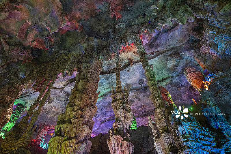 泰山地下大裂谷景区 泰安图片素材