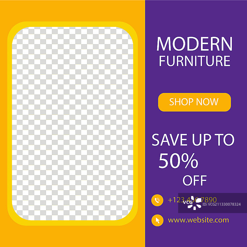 适用于社交媒体帖子和网络互联网广告图片素材