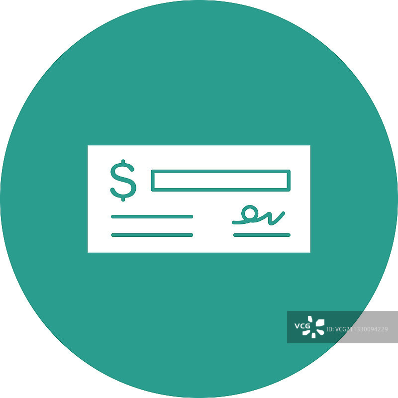 支票图标图片素材