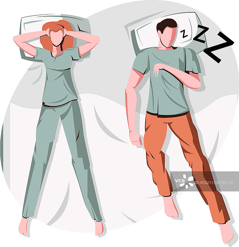 男人打鼾图片素材