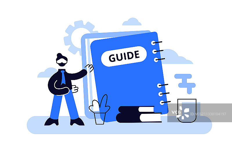 迷你技术常见问题解答指南图片素材