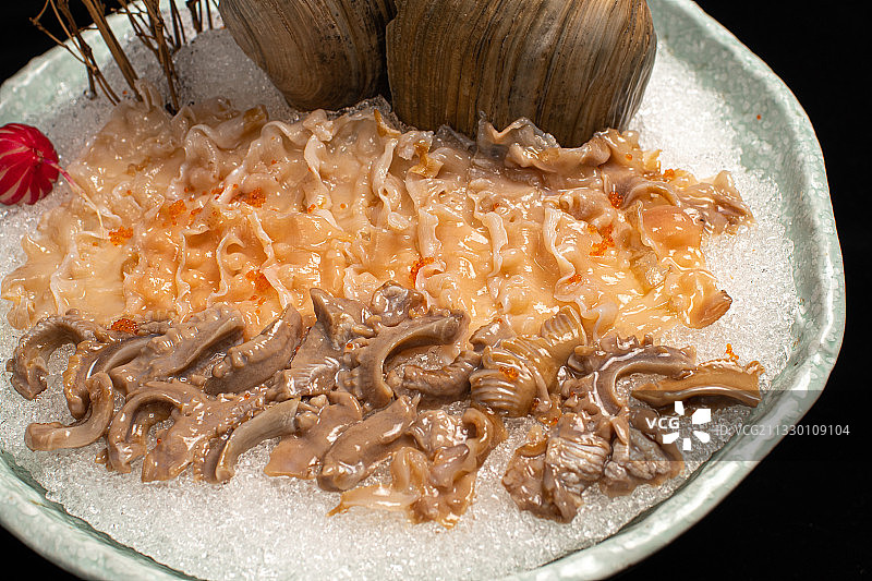 粤菜火锅象拔蚌图片素材