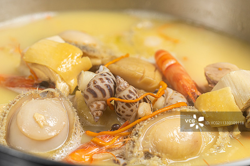 佛跳墙燕鲍翅图片素材