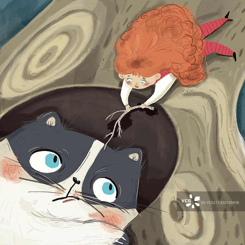 有喵-树洞图片素材