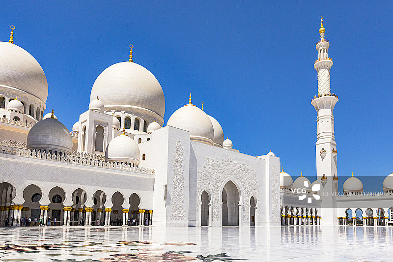 谢赫扎耶德大清真寺(2)图片素材