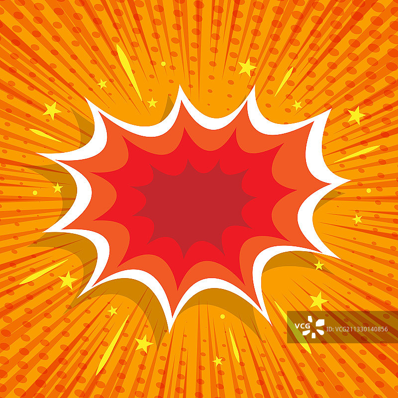 带空白气泡的抽象漫画背景图片素材