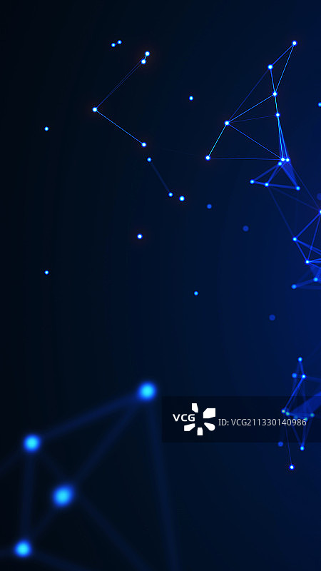 酷炫科技粒子场景图片素材