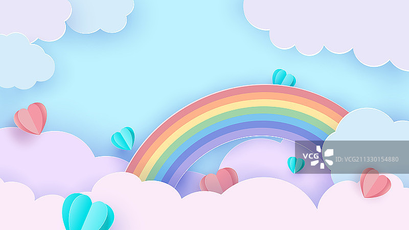 心形情人节背景图片素材