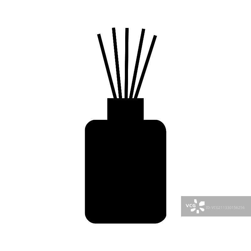 香薰扩散器轮廓图片素材