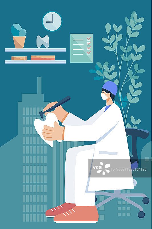 牙科医生图片素材