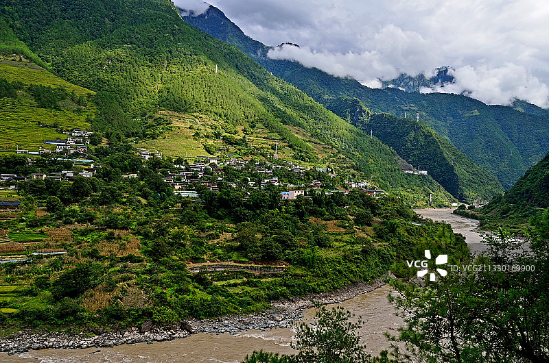 怒江风光图片素材