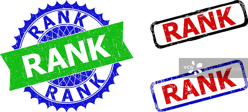 双色徽章图片素材