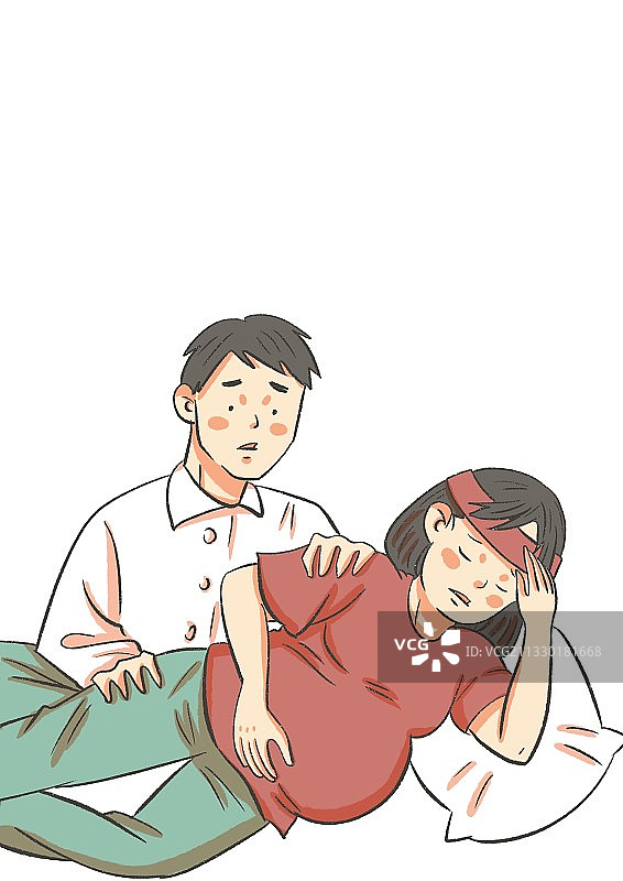 体贴小夫妻图片素材