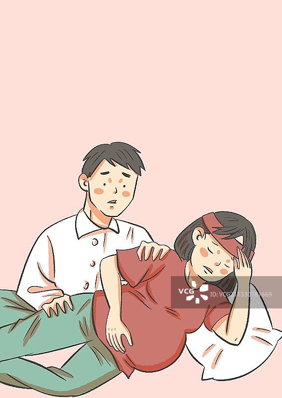体贴小夫妻图片素材