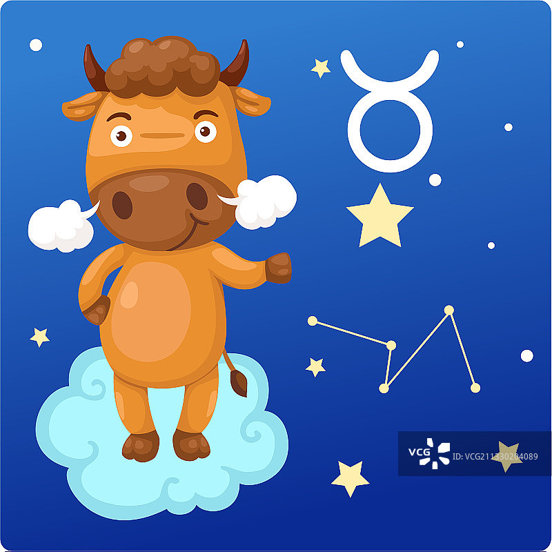 十二星座——金牛座图片素材