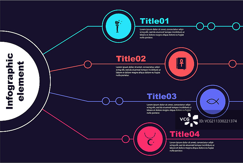 圣水器十字架安卡书基督教鱼图片素材