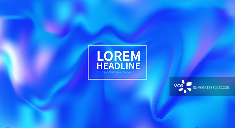 矢量酸性流体质感设计模板图片素材