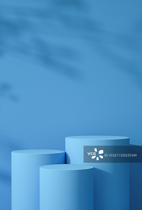 产品展台三维场景图片素材