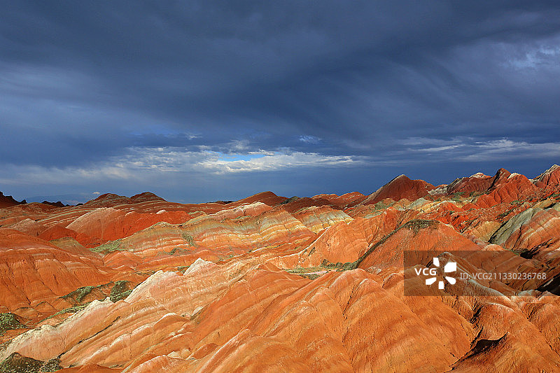 张掖丹霞图片素材