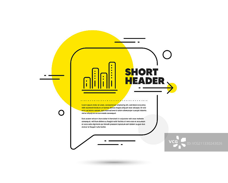 图表线性图标柱状图标志图片素材