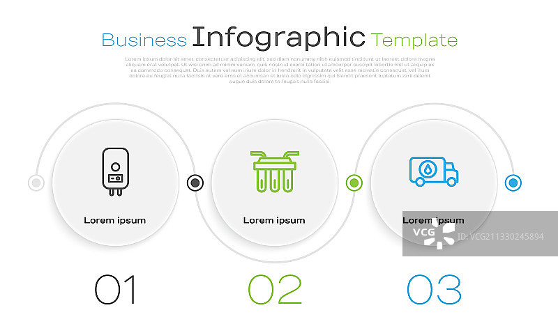 电锅炉净水器与管道工人图片素材