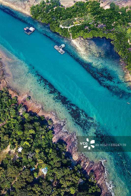 印尼巴淡岛航拍图片素材