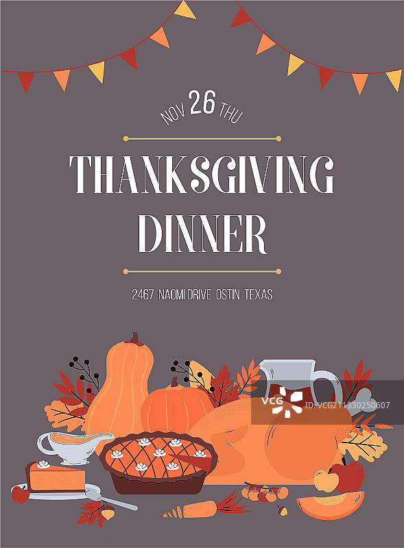 秋季传统感恩节假日图片素材