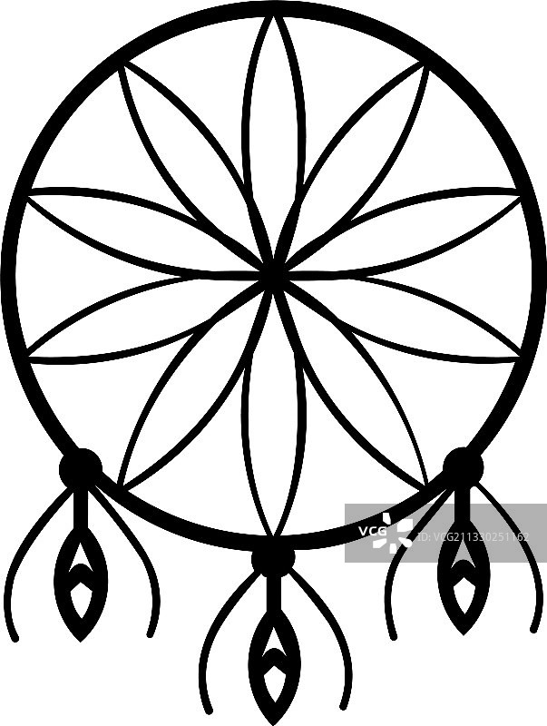 捕梦网占星术精神符号图标图片素材