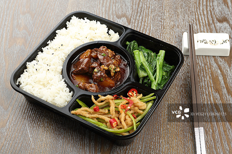 美食快餐盒饭图片素材