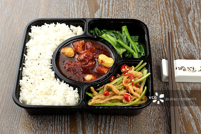 美食快餐盒饭图片素材